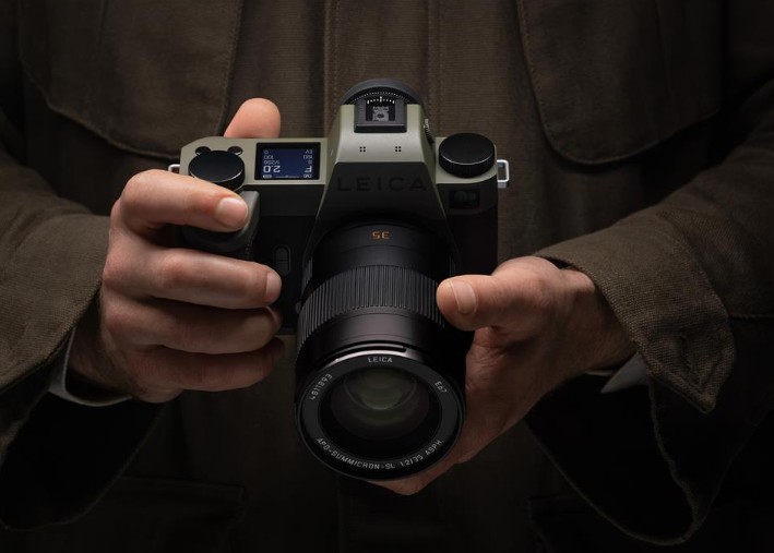 徠卡發布SL3記者版全畫幅相機 無紅標設計適配專業拍攝場景